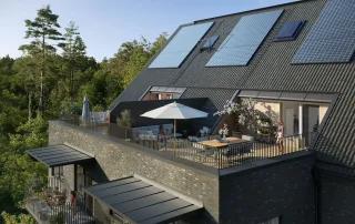 Terass Koningsbakkae - Trollängen Bostad
