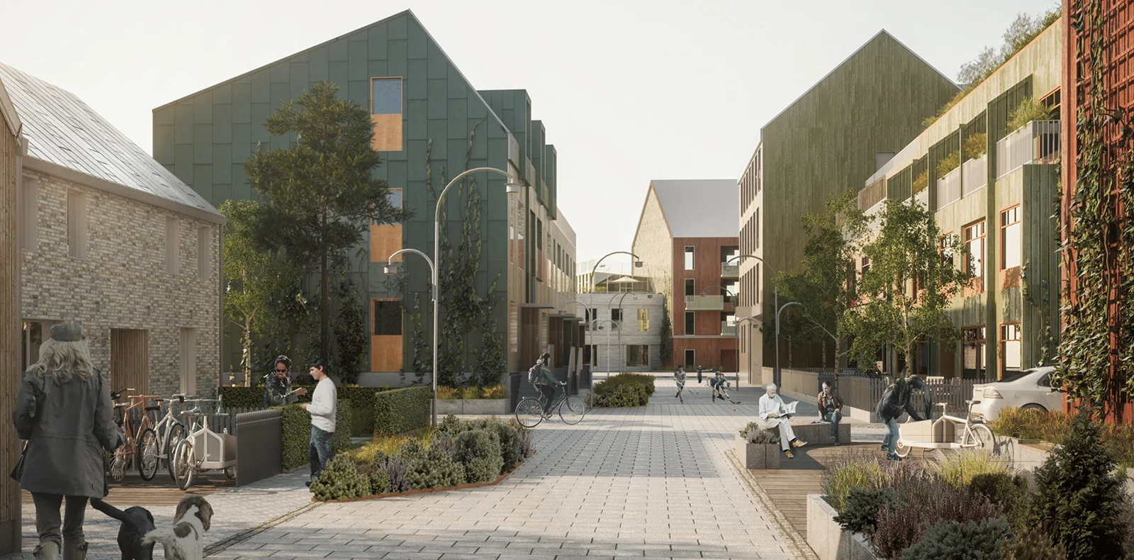 Björkris etapp 2a och b, Kungsbacka - Trollängen Bostad