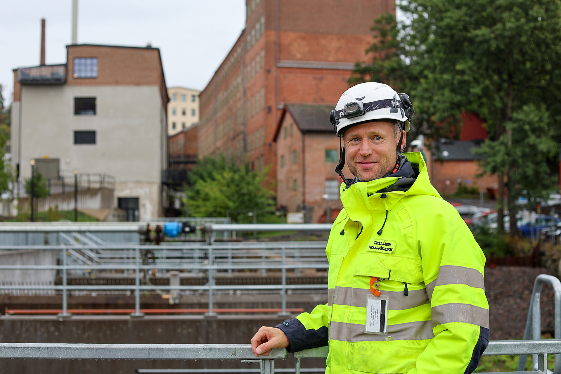 Niclas Börjesson, projektledare - vattenkraftverket i Forsåker - Trollängen bostad