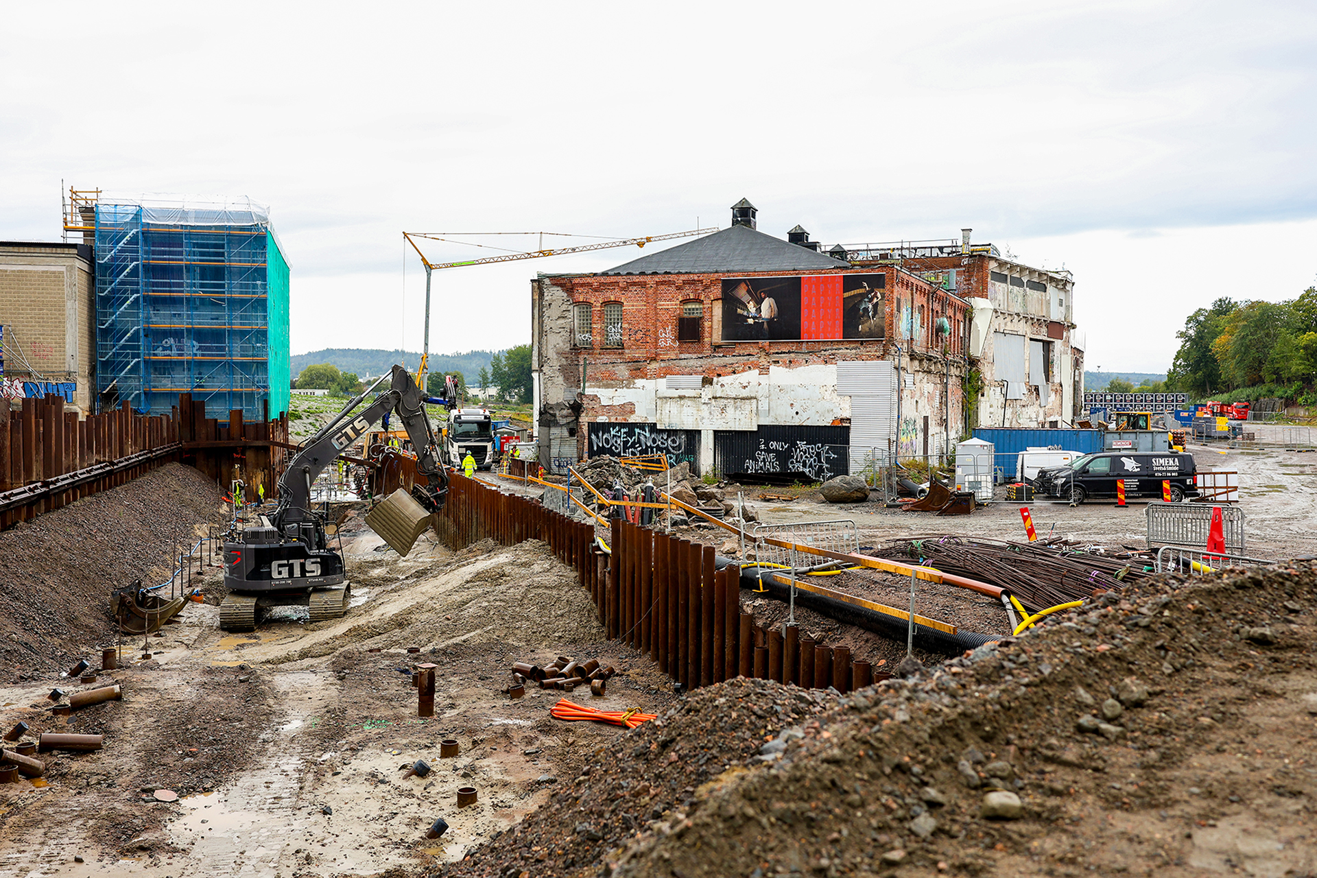 Nu byggsvattenkraftverket i Forsåker - Trollängen bostad