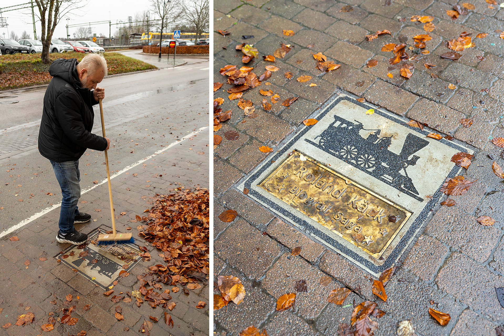 Biograf saga gatuvy - Trollängen Bostad